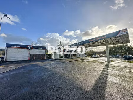 a vendre - ensemble immobilier : maison + bâtiment parking - avranches