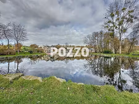 a vendre - ensemble immobilier entre brecey et avranches - etangs - dépendances - terrain 