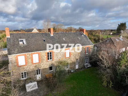 vente d'une maison t5 (198 m²) à port bail sur mer - pierres- beaux volumes - dépendance -