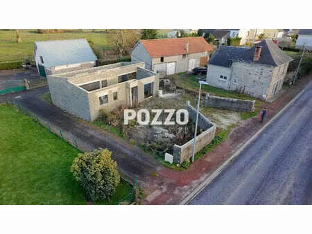 à vendre - maison à finir de construire à folligny (le repas)