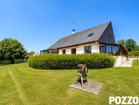 a vendre - saint jean des champs - maison de 220 m² avec hangar 140m² - calme vue dégagée 