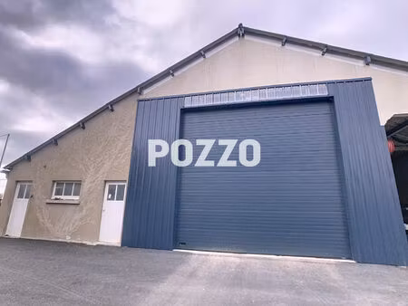 a louer - box de stockage - 160m2 - beauvoir