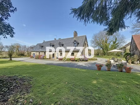 a vendre - le luot - longère en pierres 8 pièce(s) 162 m² environ - dépendances - terrain 