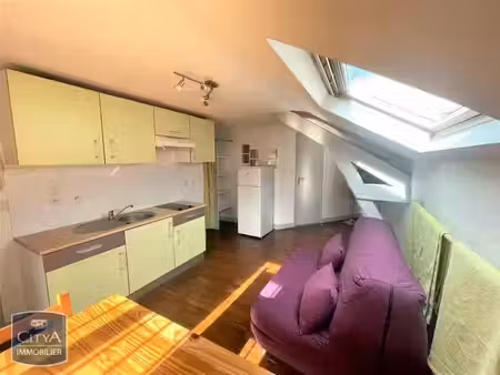 appartement à louer 1 pièce 17.35 m² - clermont-ferrand (63) - 400€