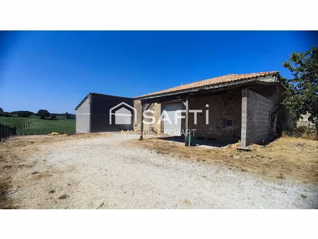 vente maison 3 pièces 228 m² rivières (16110)
