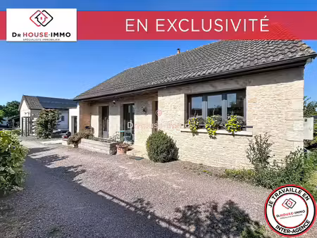 ensemble immobilier de 122 m² - 2 maisons - 2 garages - une dépendance - terrain de 2903 m