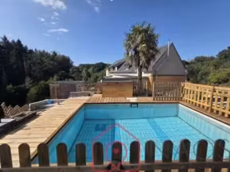 vente demeure d'exception piscine à ploumagoar (22970) : à vendre piscine / 289m² ploumago