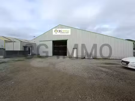 location locaux professionnels 1500 m² à le folgoët (29260)  1 800 €