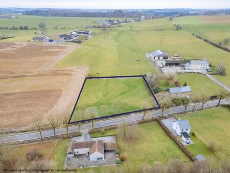 terrain à bâtir à vendre à chaussée de liège 187 hamois (vbe53279)
