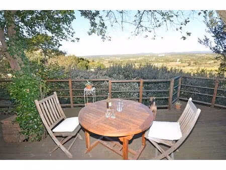 ancienne bergerie rénovée avec jardin  terrasse et vue proche de minerve