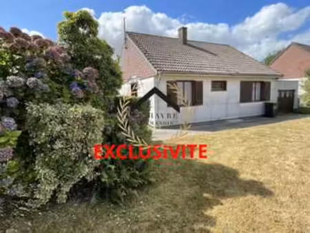 vente maison à angerville-l'orcher (76280) : à vendre / 74m² angerville-l'orcher
