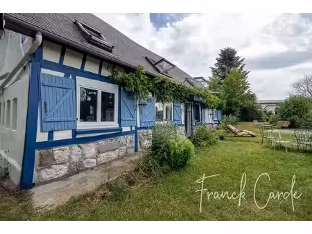 authentique longère normande au charme 'british'  au coeur de l