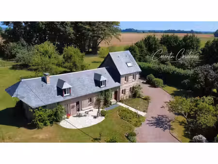 maison de caractère en brique et silex – xixe siècle – environ 193 m² habitables – terrain
