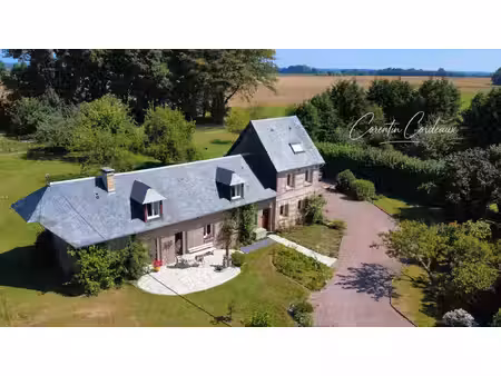 maison normande – xixe siècle – environ 193 m² habitables – terrain de 3 200 m²