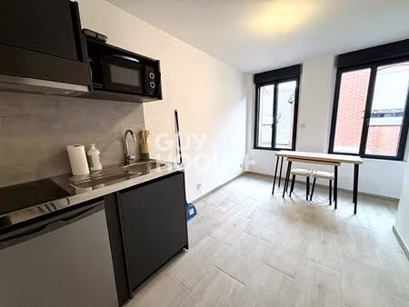 studio meublé à louer à péronne (80200).