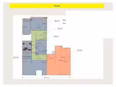 vente locaux professionnels 7 pièces 227 m² à rouen (76000)  500 000 €