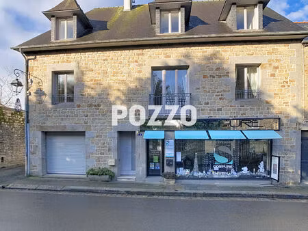 a vendre - immeuble à antrain - commerce + appt t8 en duplex