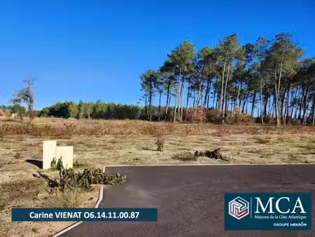 vente terrain 690 m² pissos (40410)