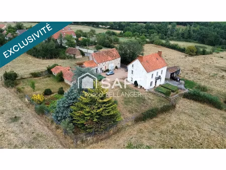 vente ferme 5 pièces 138 m² à ebreuil (03450)  159 000 €