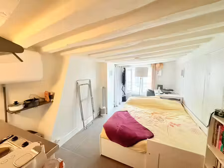 appartement paris 1 pièce(s) 16.25 m2