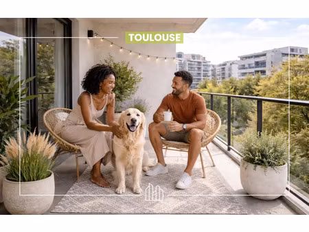 vente appartement neuf 2 pièces 41m2 toulouse - 207900 € - surface privée