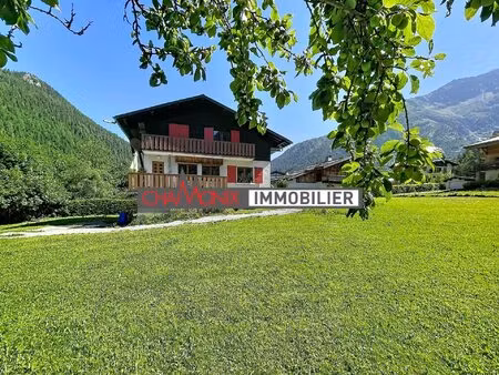 propriété d'exception au coeur de la vallée de chamonix