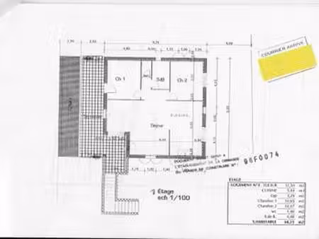 location appartement 3 pièces au thor (84250) : à louer 3 pièces / 68m² le thor