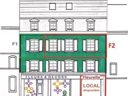 location appartement 3 pièces meublé à sarreguemines (57200) : à louer 3 pièces meublé / 7