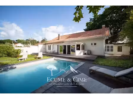 villa arcachonnaise de charme avec piscine les abatilles