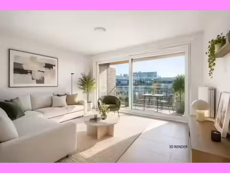 appartement récent avec terrasse & parking à jette