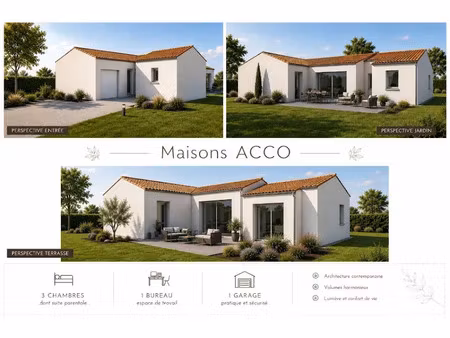 vente maison neuve 5 pièces 120 m² à nieul-sur-mer (17137)  429 000 €