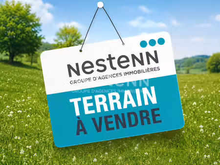 terrain questembert rare centre ville arboré zone ua