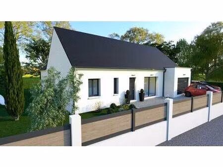 terrain avec maison neuve à vendre