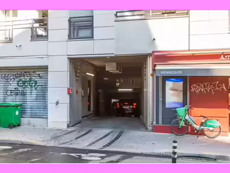 vente garage 12 m² paris 19 (75019)