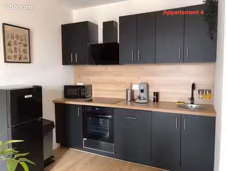 appartement f2 meublé neuf centre-ville