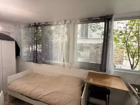 studio meublé  renové  levallois-perret (rue chaptal)