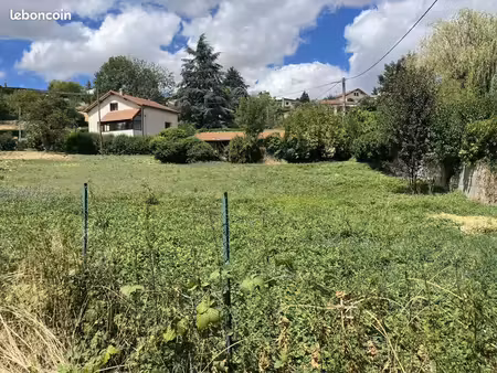 terrain 525 m² l'horme