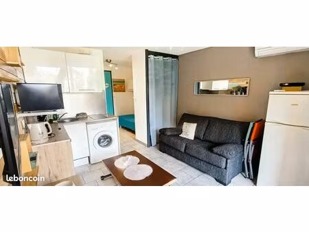 studio étudiant septembre à juin canet parking  clim  bus
