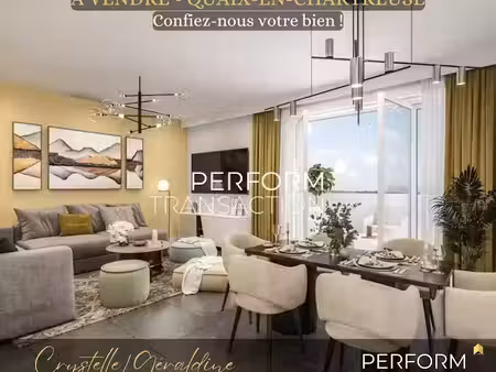 vente appartement 4 pièces 62.71 m² à quaix-en-chartreuse (38950)  298 500 €