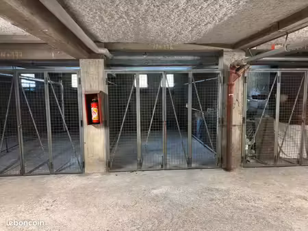 box privatif sous-sol sécurisé  limoges centre