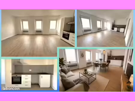 lumineux t2 de 48 m² avec pièce de vie de 29 m²