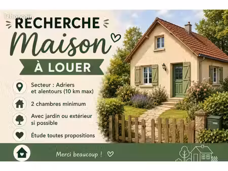 recherche maison à louer