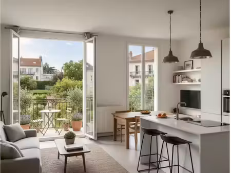 vente appartement 2 pièces 43 m² à romainville (93230)  252 000 €
