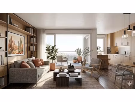 vente appartement 3 pièces 63 m² à saint-andré-lez-lille (59350)  273 000 €