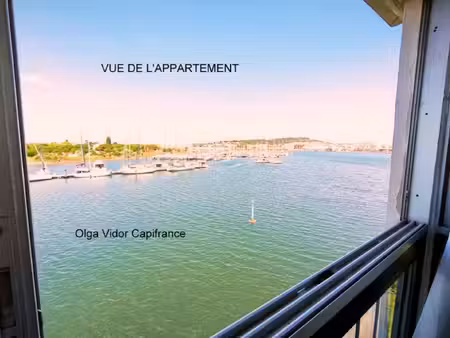 le cap d'agde appartement à vendre t2 + cabine surface totale au sol 35 02 m² vue mer