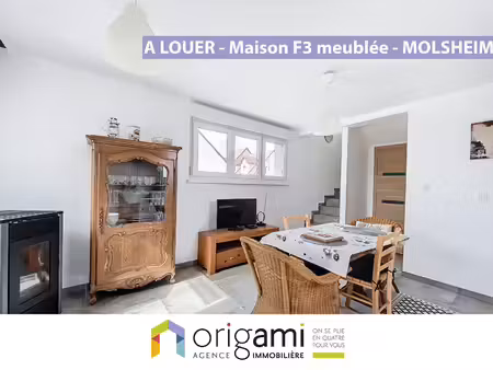molsheim - coquet logement 3p meublé en maison bifamille