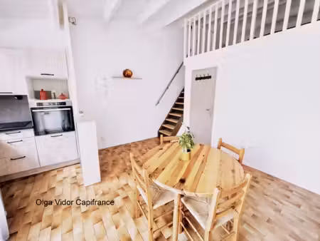 maison à vendre 3 pièces avec parking privatif et double terrasse surface totale au sol 50