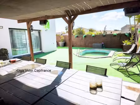 maison à vendre marseillan villa t5 avec garage  piscine  terrain