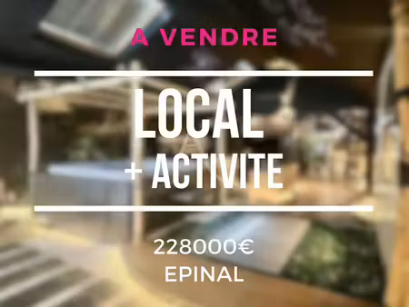 local d'activités à vendre