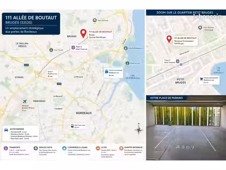 place de parking sécurisé